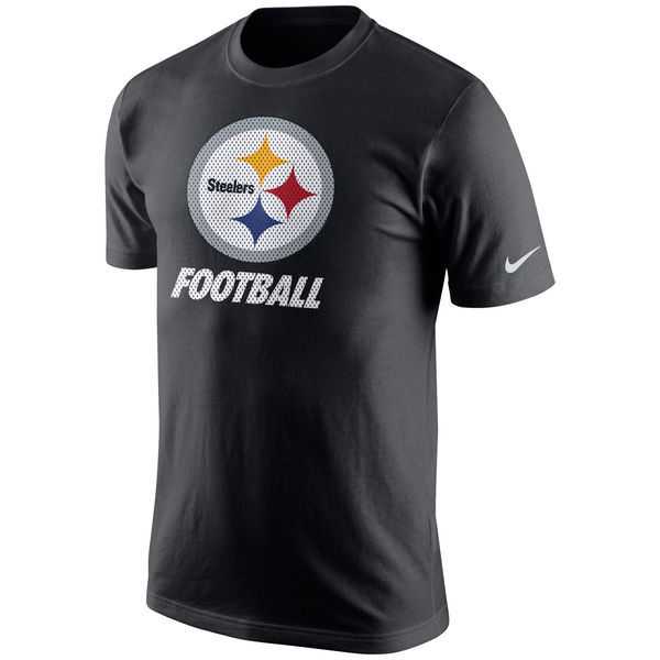 Pittsburgh Steelers Nike Facility WEM T-Shirt - Black,We sell and wholesale Pittsburgh Steelers Nike Facility WEM T-Shirt - Black on line form chian!